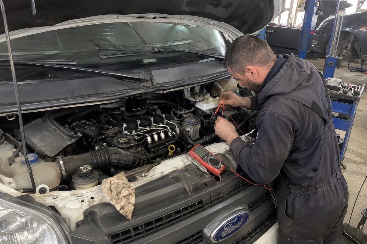 Ilustrație: Regulatorul de presiune și pompa de înaltă presiune: dieselul se oprește și nu trage
