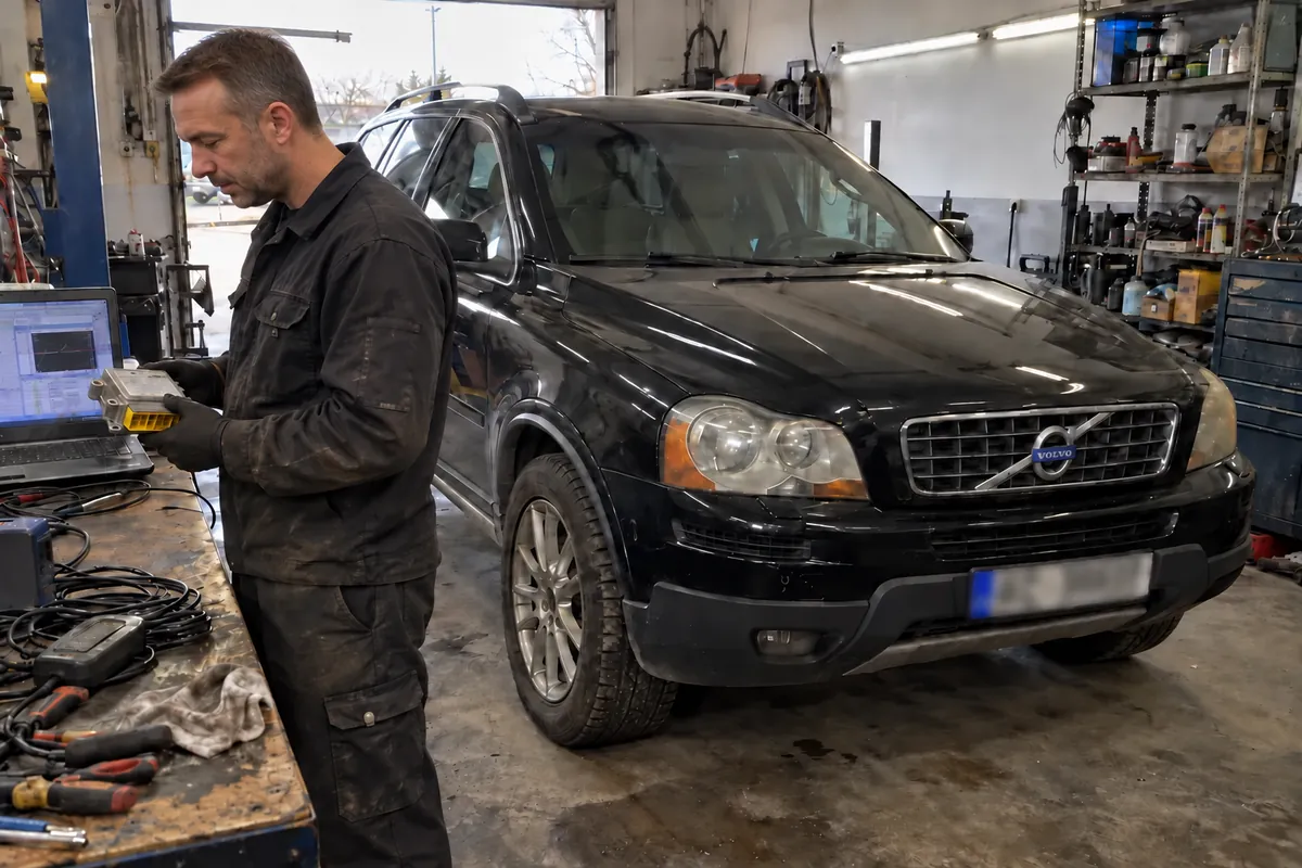 Иллюстрация к разбору: Лампа Airbag после ДТП