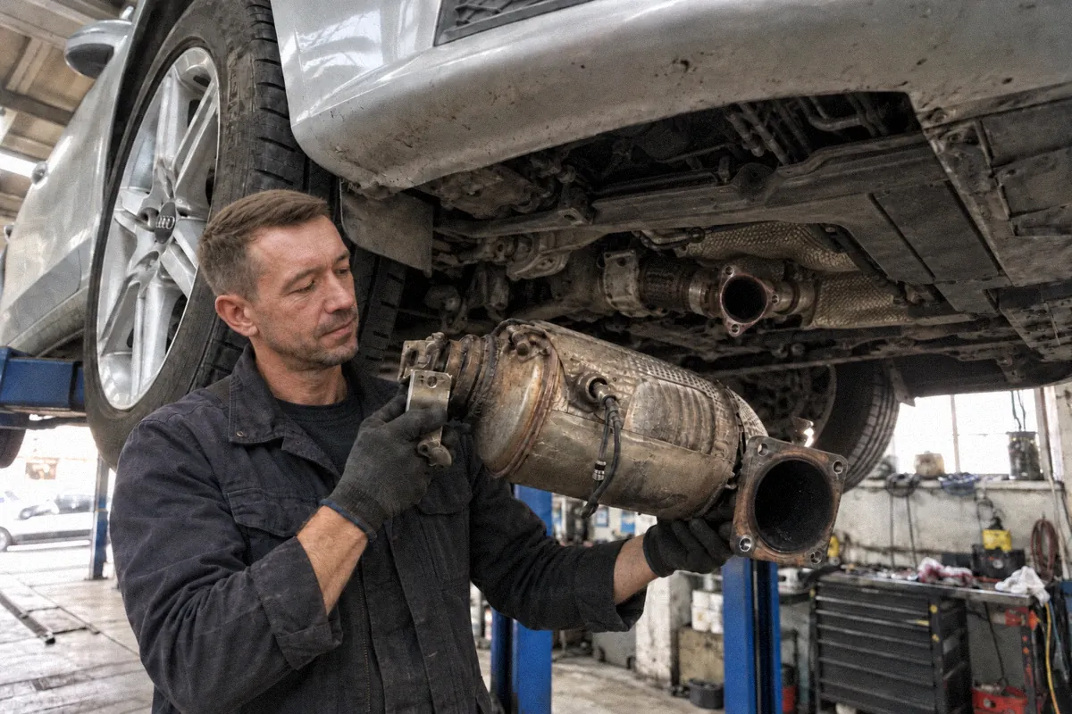 Иллюстрация к разбору: Отключение DPF и Stage 1